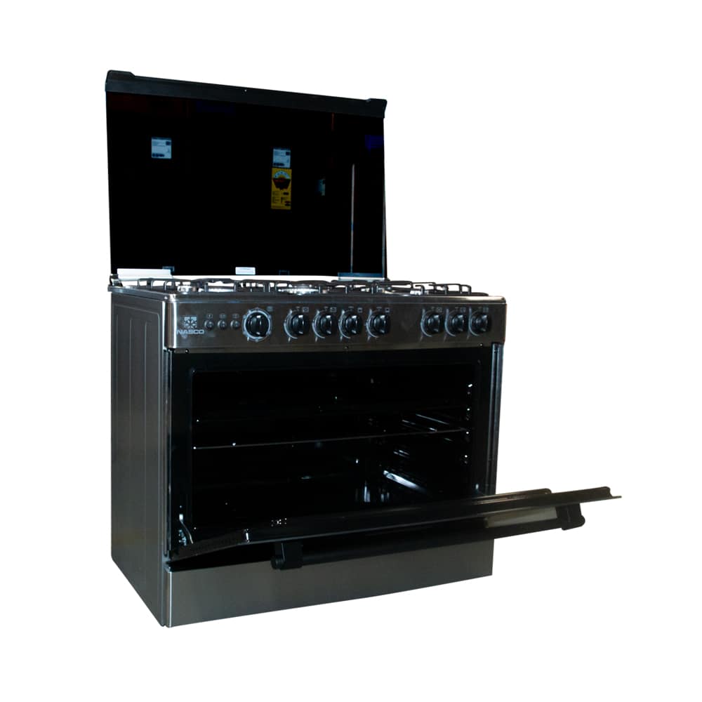 NASCO 5 BURNER GAS COOKER WITH GRILL MergeGhana